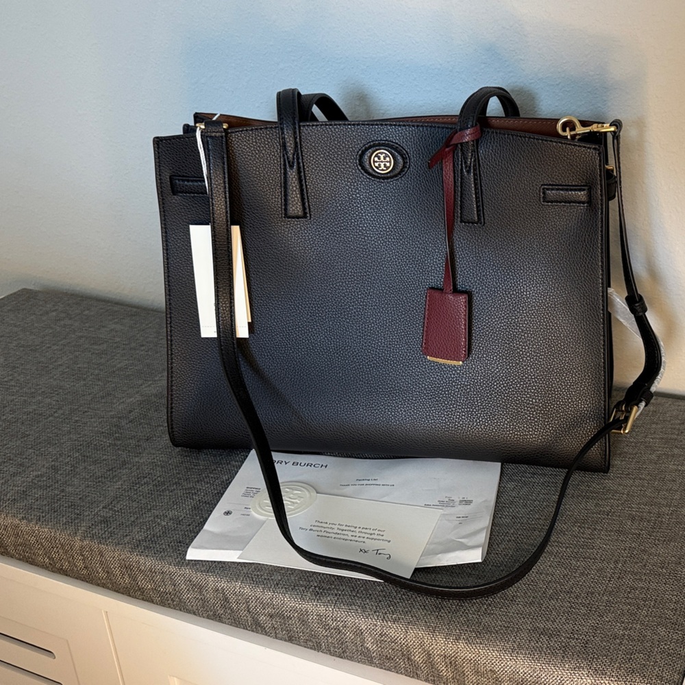 Tory Burch Robinson Pebbled Tote